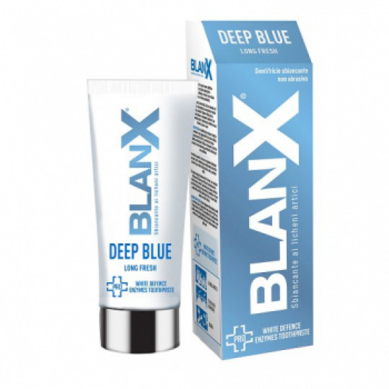 Зубная паста BlanX PRO Deep Blue - Экстремальная свежесть, 75 мл.