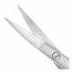 Ножницы хирургические изогнутые Castroviejo-Gomel TC, 140 мм