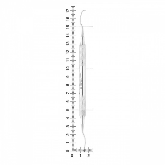 Кюрета Langer, форма 1/2, ручка диаметр 8 мм