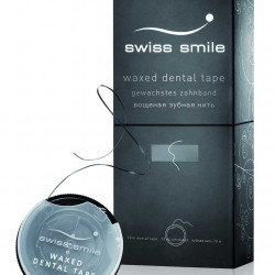 Зубная лента Swiss Smile вощеная, Базель (Basel)