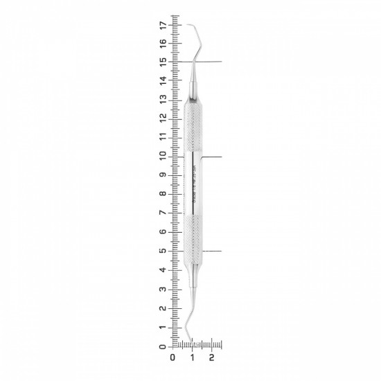Кюрета парадонтологическая Gracey, форма 7/8, ручка CLASSIC, диаметр 10 мм