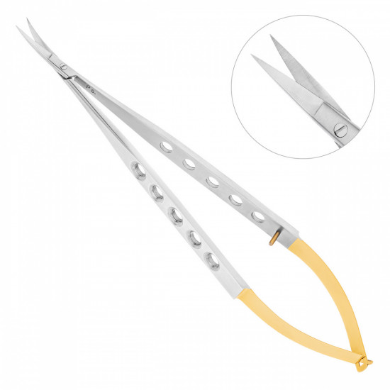 Ножницы-микро изогнутые Micro Schere TC, 170 мм