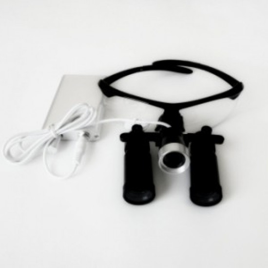 Лупа бинокулярная Magnifier QC х6,0-420/LED