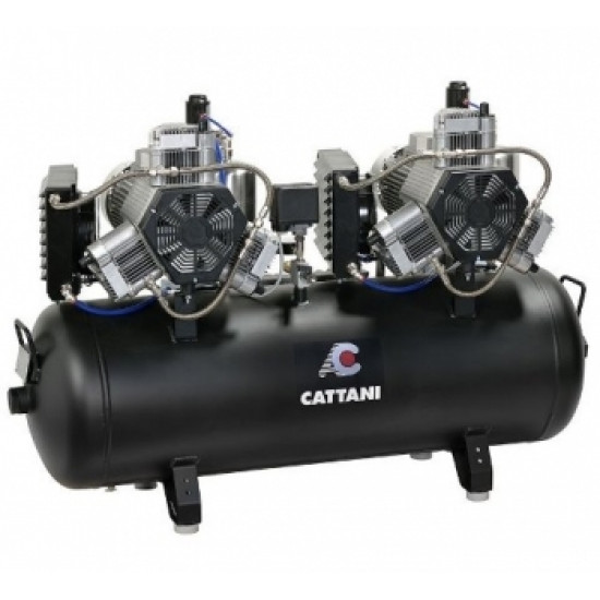 CATTANI типа тандем, на 7 установок, 2 однофазных мотора компрессор