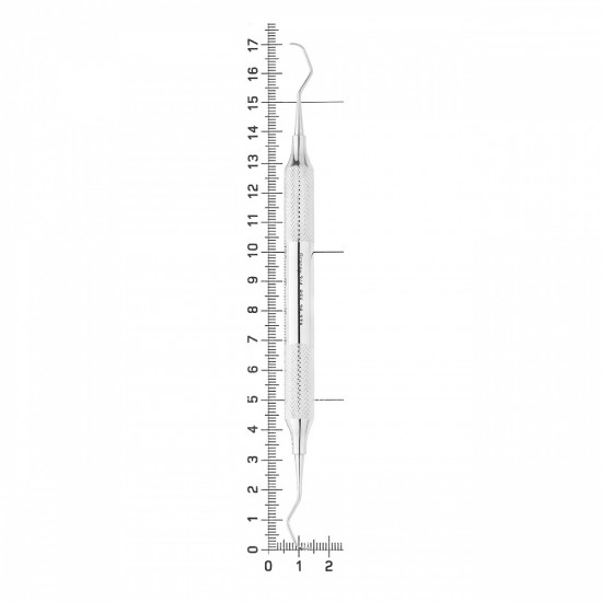 Кюрета парадонтологическая Gracey, форма 3/4, ручка CLASSIC, диаметр 10 мм