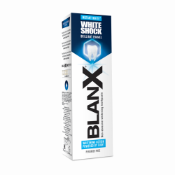 Зубная паста BlanX White Shock Instant White мгновенное отбеливание, 75 мл.