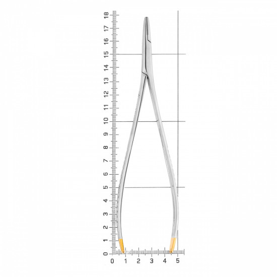 Иглодержатель хирургический прямой Toennis TC, 18 см