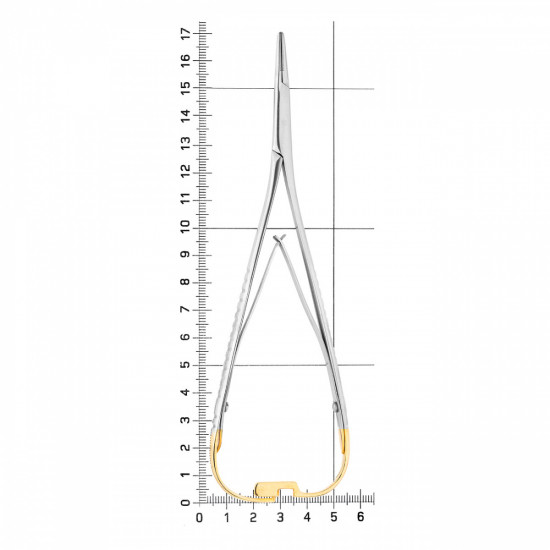 Иглодержатель хирургический Mini-Head Lichtenberg TC, 17 см