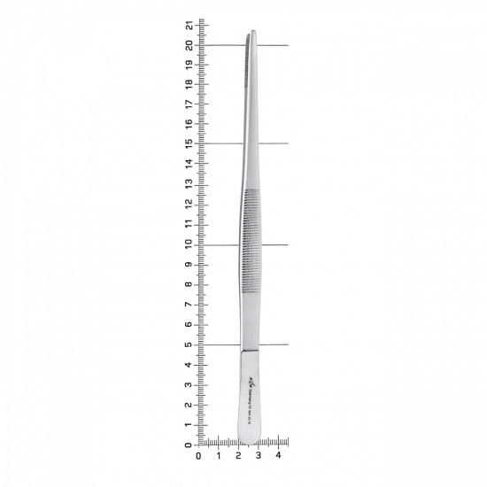 Пинцет анатомический, 200 мм