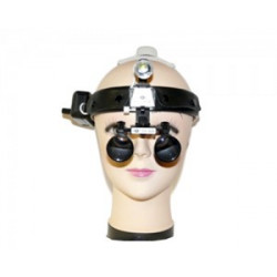 Комплект :Лупы бинокулярные (шлем) Optic x3,5-420HL-3