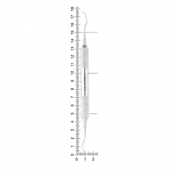 Кюрета парадонтологическая Gracey, форма 5/6, ручка CLASSIC, диаметр 10 мм