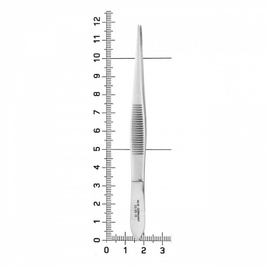 Пинцет анатомический, 115 мм