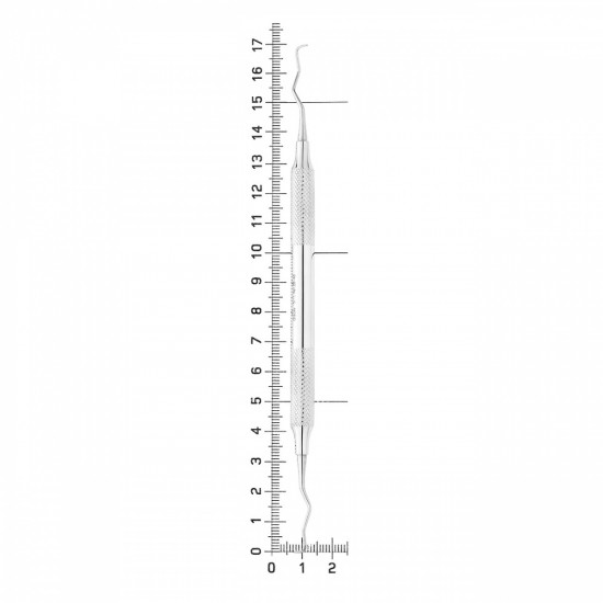 Кюрета парадонтологическая Gracey, форма 15/16, диаметр ручки 8 мм